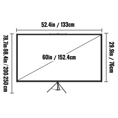 Tripod Projector Screen
