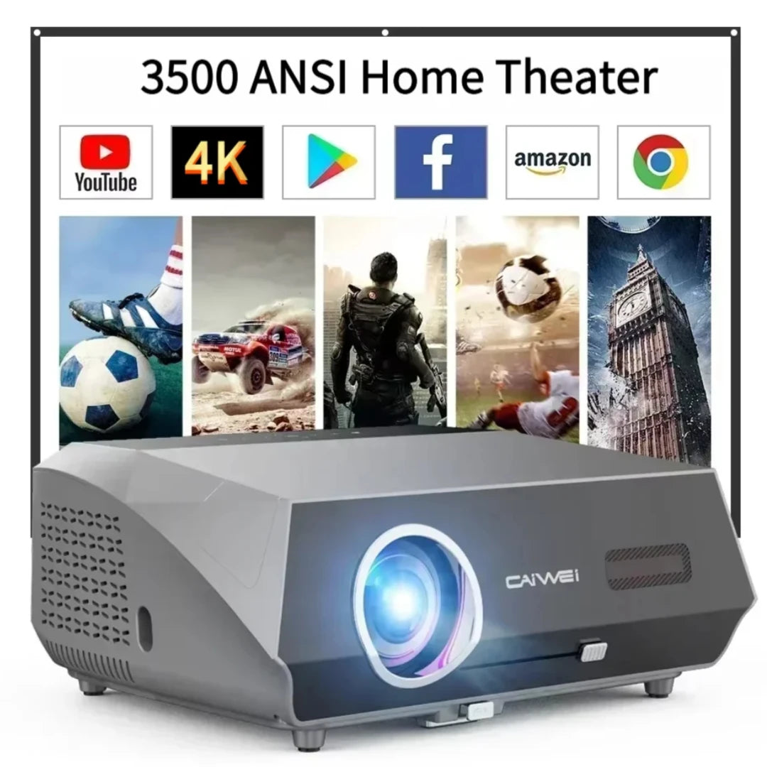 3500 ANSI auto focus 4K projector 2.4+5G wifi bluetooth 1080P