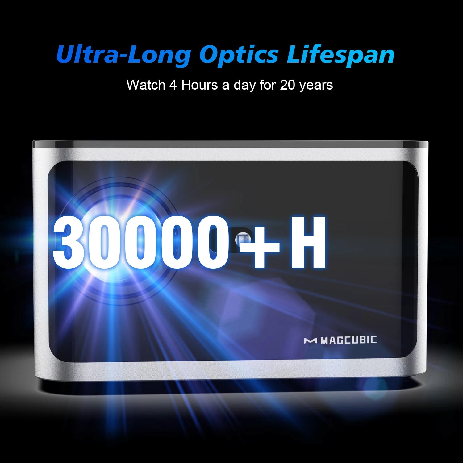 Magcubic HY350 Pro 580ANSI Projector Android 11 4K 1080P